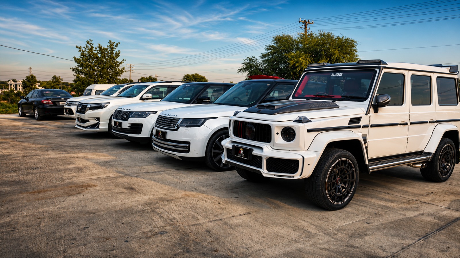 Executive airport transfer vehicle